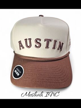 Austin Goodlife Country Club Snapback Brown/Cream